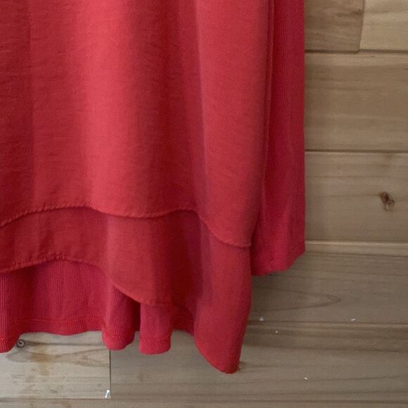 Soft Surroundings Size 1X - Mixed Media Blouse - Picture 4 of 9